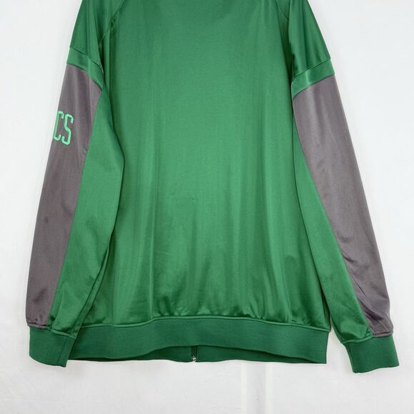 Majestic Men’s NBA Track Jacket Big & Tall 3X Full Zip Green - Picture 6 of 16